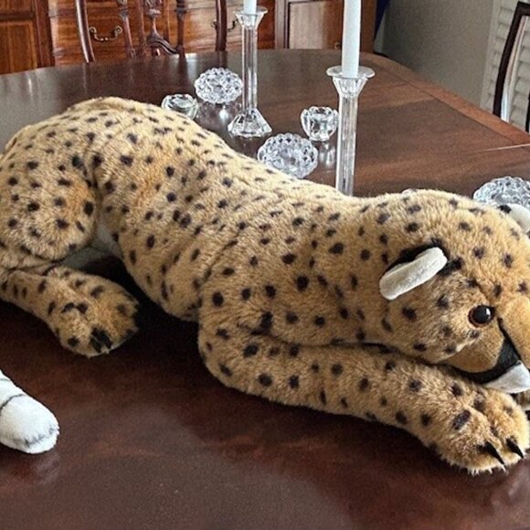 Wild Republic Jumbo Cheetah Plush - 30" - Picture 1 of 3